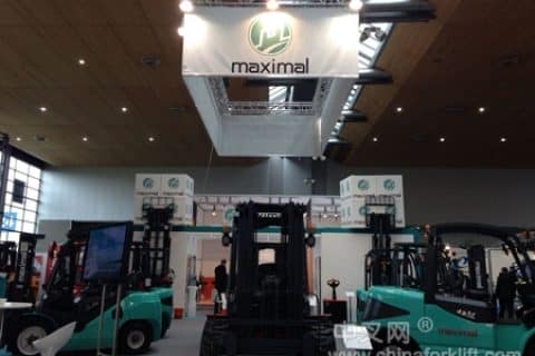 美科斯叉车再次参展德国2014 CeMAT