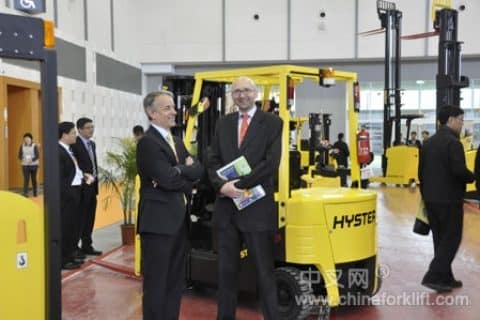 海斯特及优特力在LogiMAT China 展示全球工厂优秀叉车