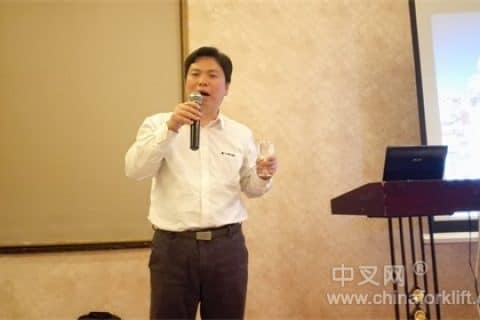 永安建机——柳工叉车经销商年会在济南召开