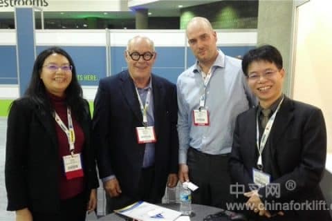 厦门鹏远携叉车配件及货架产品亮相MODEX 2016