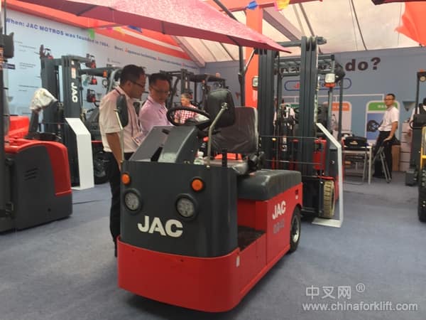 JAC携叉车新品精彩亮相广交会 发力新兴市场