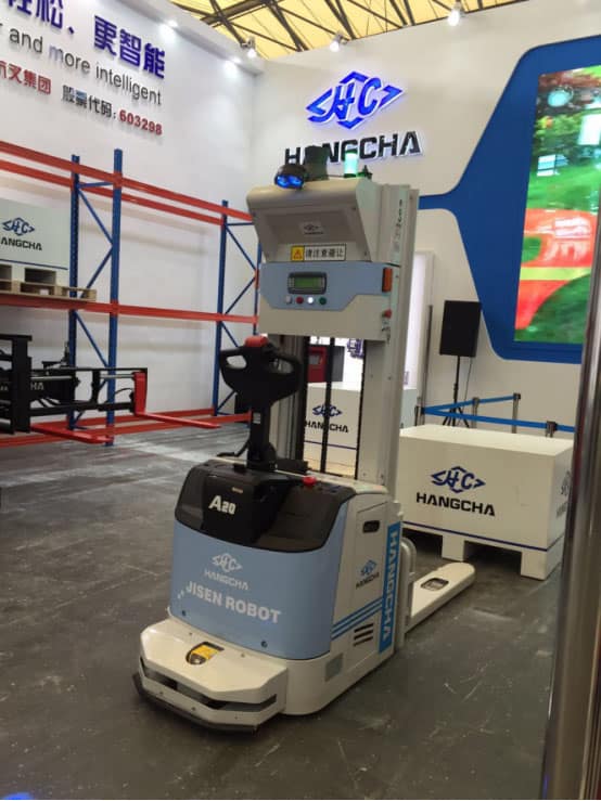 CeMAT ASIA 2017展会杭叉呈现中国制造新风采