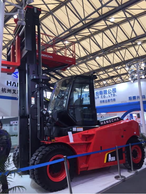 CeMAT ASIA 2017展会杭叉呈现中国制造新风采