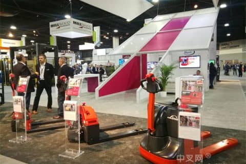 林德叉车开启美国亚特兰大物流展物料搬运之美