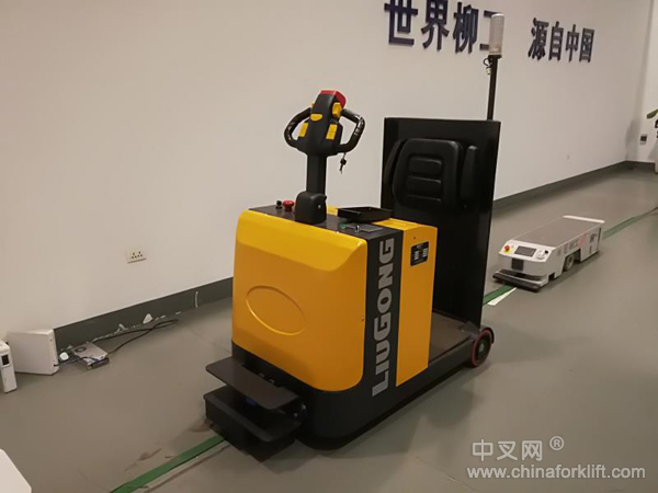柳工智能AGV叉车助力“中国智造”