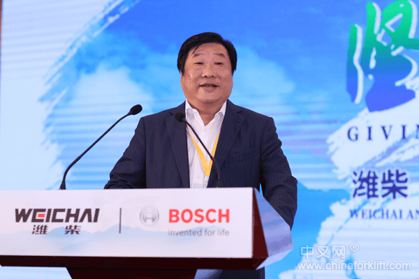 潍柴发出倡议  心系中国叉车