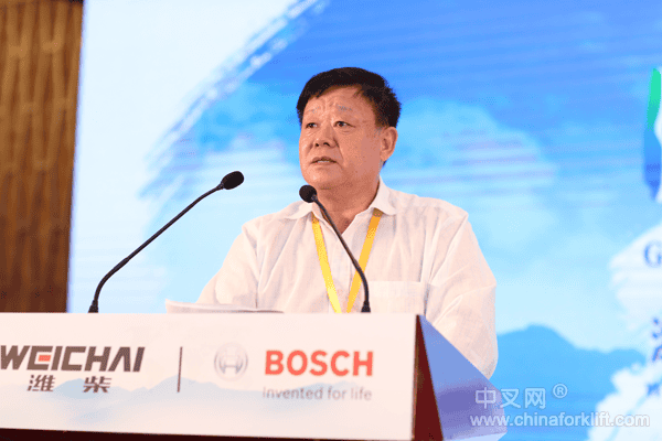 潍柴发出倡议  心系中国叉车