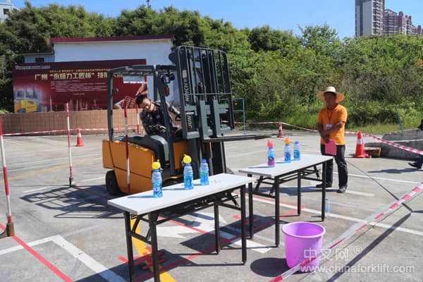 永恒力叉车被选为广州“永恒力工匠杯”技能大赛专用车
