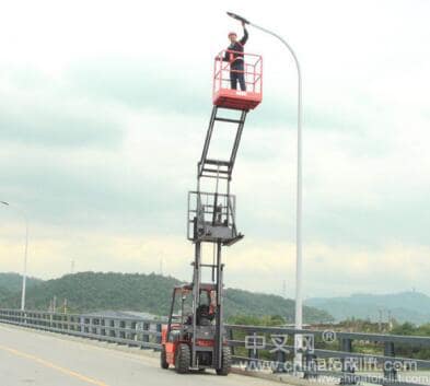 移动高空作业平台迅速发展引国内叉车企业关注