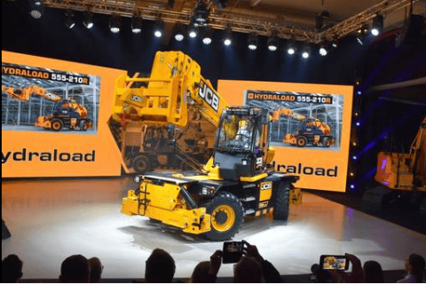 JCB推出电动和旋转伸缩臂叉装车