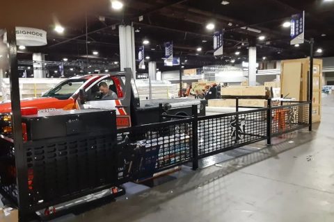 MODEX 2020亚特兰大物流展上的皮卡叉车