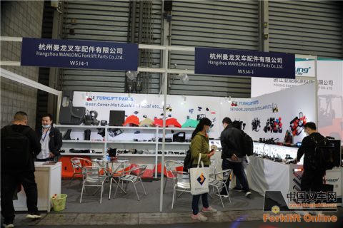 为叉车解决后顾之忧 曼龙叉车配件亮相CeMAT展