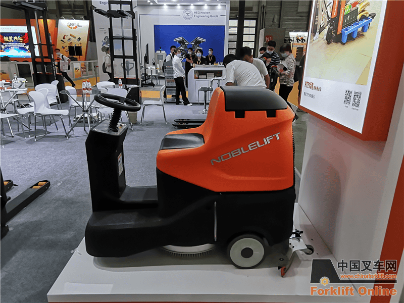 诺力叉车携多款锂电新品亮相LogiMAT China 2021