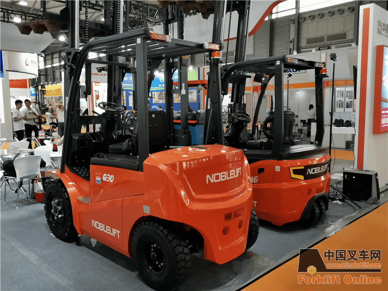 诺力叉车携多款锂电新品亮相LogiMAT China 2021