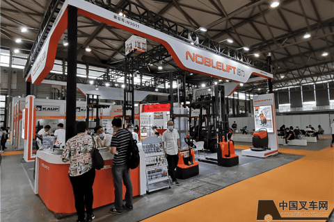 诺力叉车携多款锂电新品亮相LogiMAT China 2021