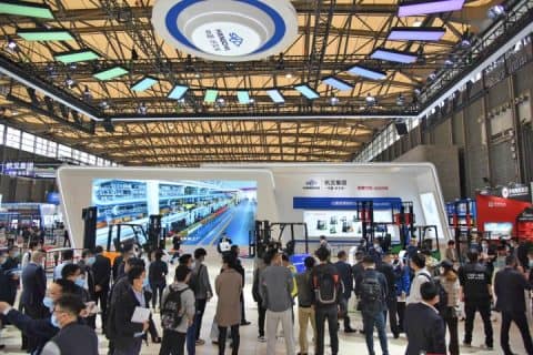 杭叉集团创领未来在CeMAT展发布锂电新品