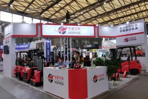 “驱动绿色世界 承载美好未来” 合派叉车亮相CeMAT ASIA 2021