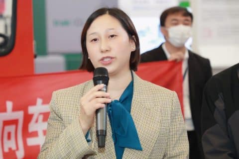 现场直击——米玛全向前移式叉车出售签约仪式在CeMAT ASIA 2021举行
