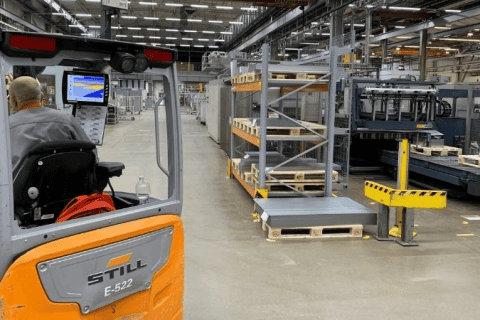 VIESSMANN 的叉车跟踪系统如何将车辆使用量减少 20%