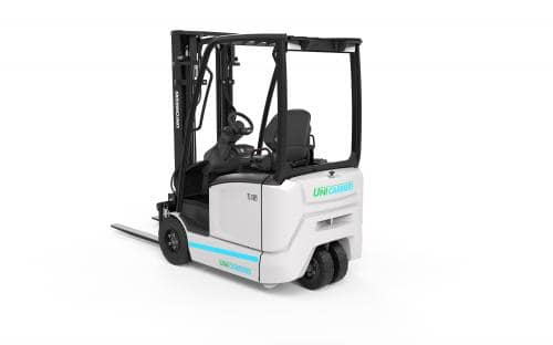 瑞典UniCarriers公司推出两款电动平衡重叉车，将机动性和性能提升到一个新的高度！