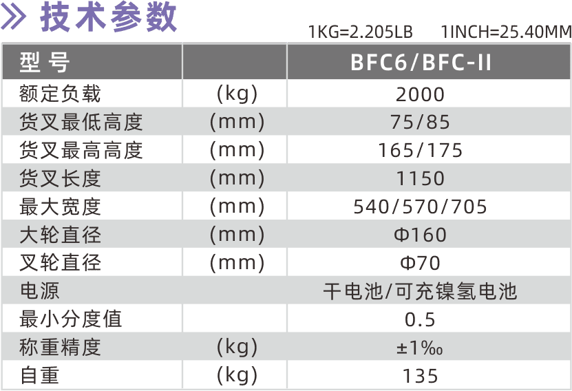 西林BFC6.BFC6-II电子秤搬运车