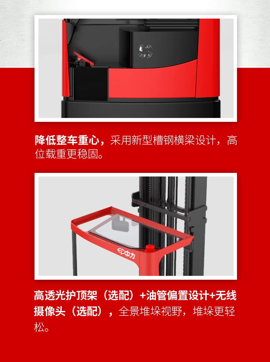 中力CQD20L 2.0吨锂电前移式叉车