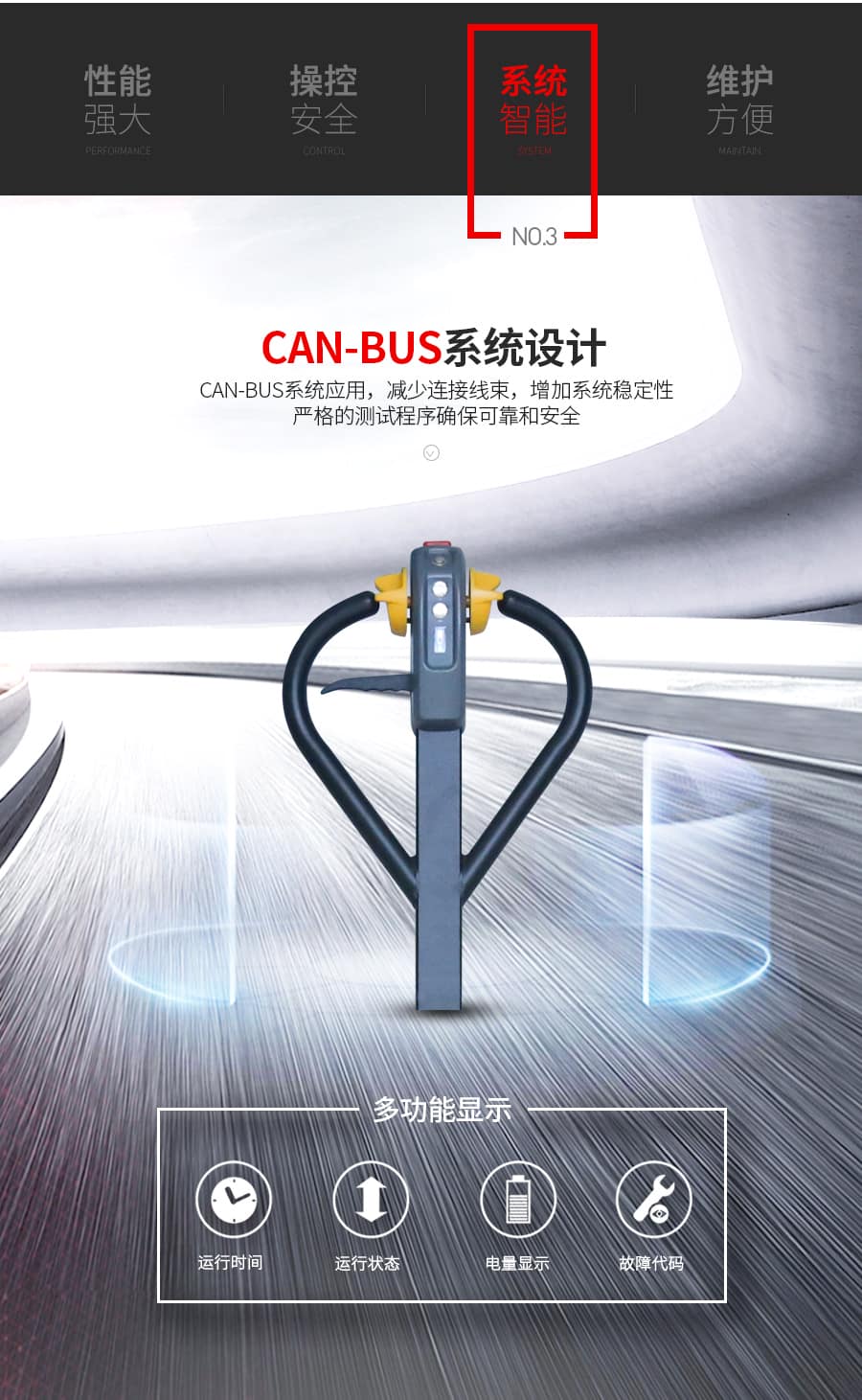 中力EPT12-EZX 1.2吨电动搬运车 中力微金刚