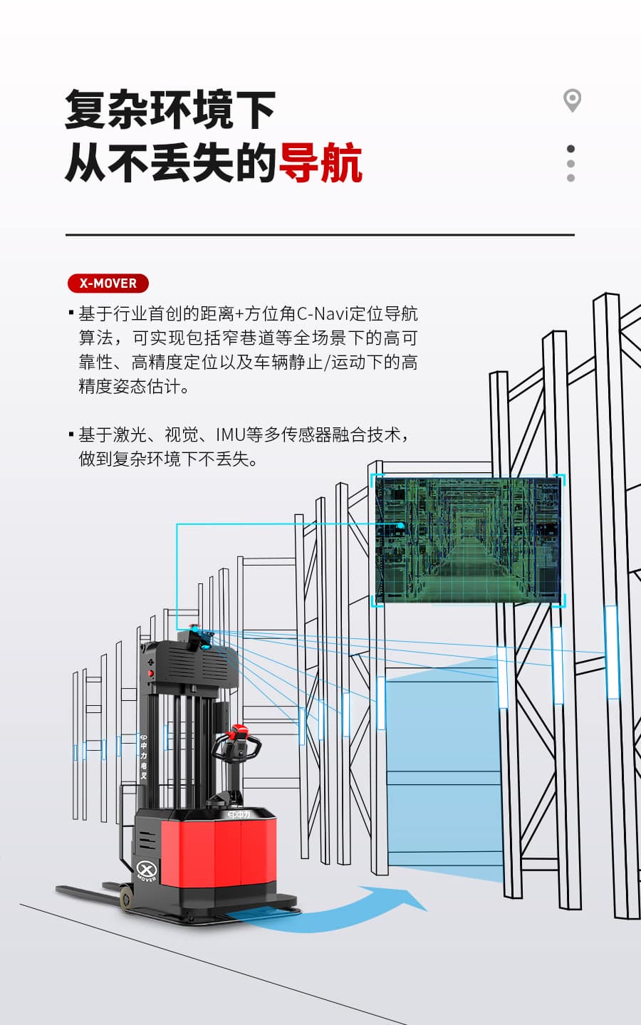 中力XS2-06CA 平衡重搬运机器人