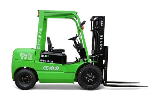 中力ICE302B/352B 3.0/3.5吨锂电池平衡重叉车 油改电叉车