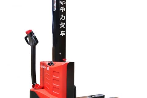 中力ES10-10MM/ES12-12MM 1.0/1.2吨电动堆高车(单级窄腿) 中力钢铁侠