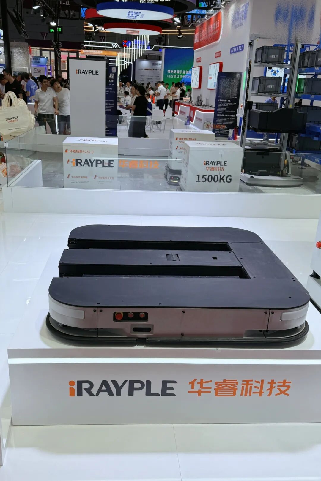 锂电展现场直击 | 华睿科技视觉+AMR护航锂电高品质智造