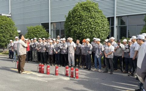 全民消防|卓一智能叉车圆满完成2026年二季度消防应急演习