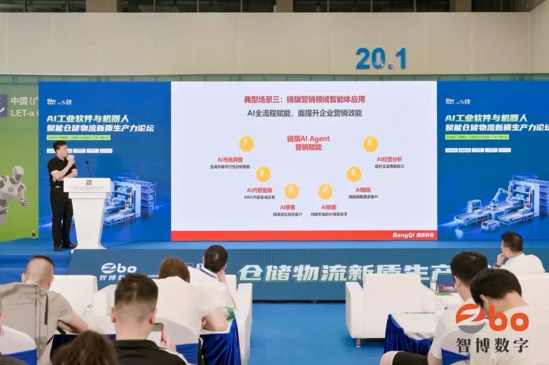 同台西门子|告别重资产建仓,磅旗工业AI 智能体+RaaS模式落地轻量化无人仓