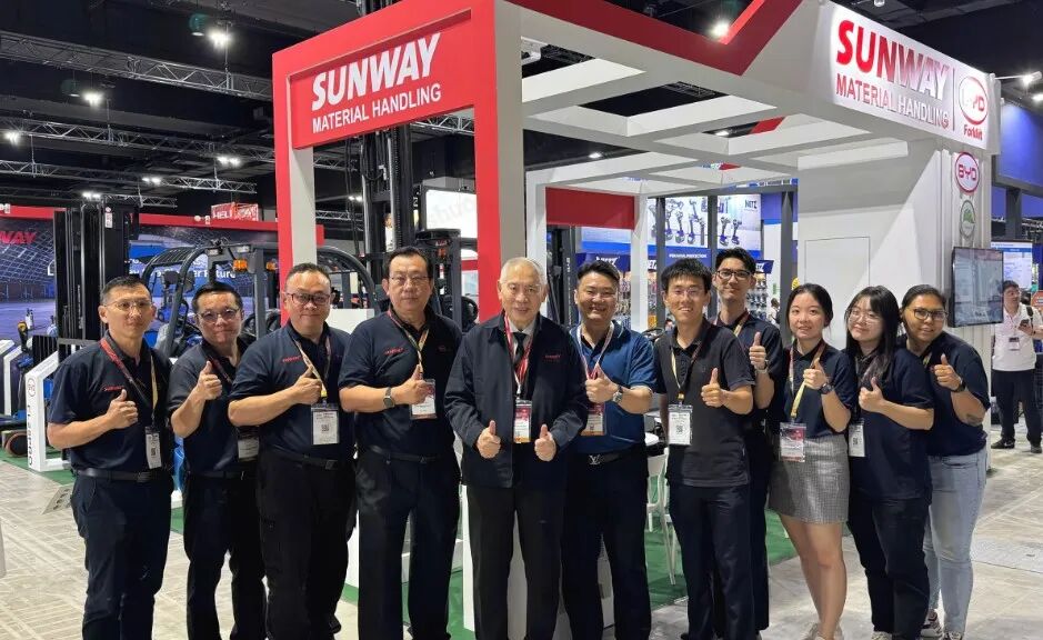 三线拓局东南亚!比亚迪叉车5月连登新加坡、马来、印尼重磅行业展