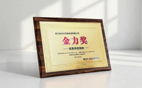 天能工业动力电池连续三年获「金力奖」